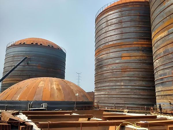 萧县焦粉钢板仓